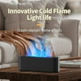 thumbnail image 3 of Flame Air Humidifier Ultrasonic 7 Colors Aroma Diffuser LED Cool Mist Maker Fogger Essential Oil Room Fragrance Office Home Decor, 3 of 10