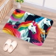 thumbnail image 5 of Unicorn Polyester Non-Slip Chair Mat Rug Outdoor Carpet Door Mat Machine Washable, 5 of 6