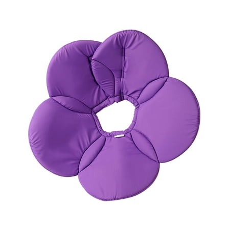 LEORX Pet Shield Collar Prevents Scratching for Cats Purple 1Pack