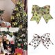 thumbnail image 2 of Christmas Dotted Bowknot Decorations Delicate Christmas Decorative Bowknots with Dots for Indoor Outdoors Decoration, 2 of 5