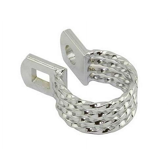 bike Lowrider Twisted Seatpost Clamp Outer Diameter 28.6mm 605 Chrome.bicycle Seatpost