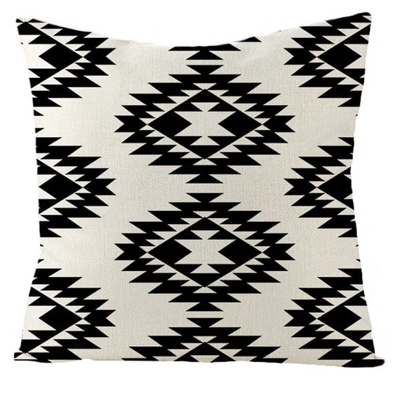 Mchoice Throw Pillow Covers Decorative Cotton Linen Cushion Case on Clearance