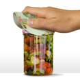 thumbnail image 2 of Flowery Floral Bear Silhouette Round Rubber Non-Slip Jar Gripper Lid Opener, 2 of 5