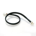 thumbnail image 2 of PC Fan 3 Pin Male to Female Extension Power Cable Cord Black P15, 2 of 7