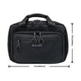 thumbnail image 3 of Allen Company Double Pistol Bag, 2-Sub Compact Handguns Under 6 In, Black, 3 of 7