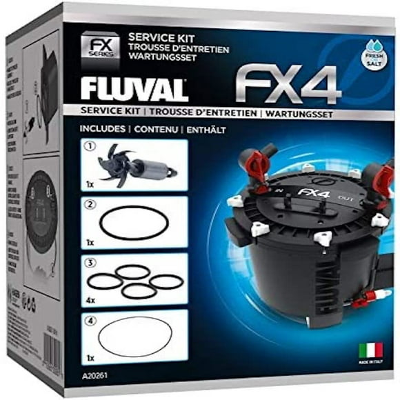 Kit de mantenimiento para filtro de cartucho Fluval FX4 de alto rendimiento