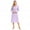 Purple, variant on Xmarks Polka Dot Nightgowns for Women Soft Cotton Sleepwear O Neck House Dress Long Sleeve Comfy Night Dress US 6-14