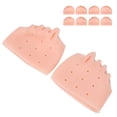 thumbnail image 3 of 5 Pares de Almohadillas Metatarsianas, Almohadillas para el Antepié con Separador de Dedos, Espaciadores para los Dedos Almohadillas Correctoras de Juanetes Corrector de Valgo (Ilumina la piel) EOTVIA  NO, 3 of 6