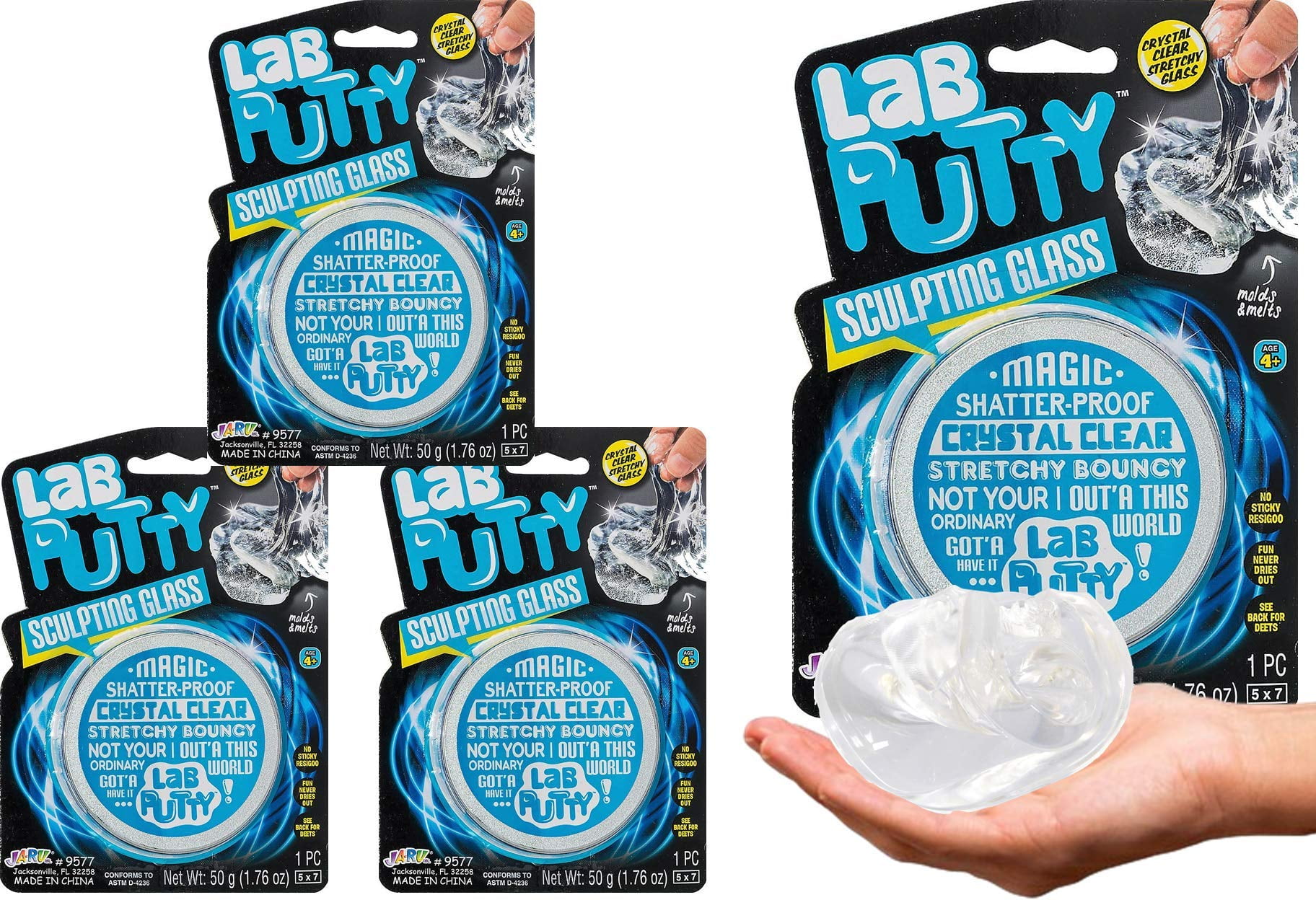 Decoration b53b Details about   Crystal Transparent Clear Slime Putty Plasticine Gift Kids Toy 