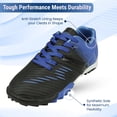thumbnail image 3 of Zapatos de fútbol Turf Vizari Liga para niños y niñas azules 11.5, 3 of 6