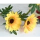 thumbnail image 4 of Ramo de flores artificiales de imitación de girasol para decoración de bodas, 4 of 10