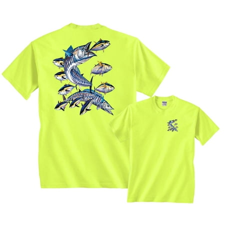 Wahoo Shorts - Wahoo Fish Albacore Yellowfin Fishing T-Shirt