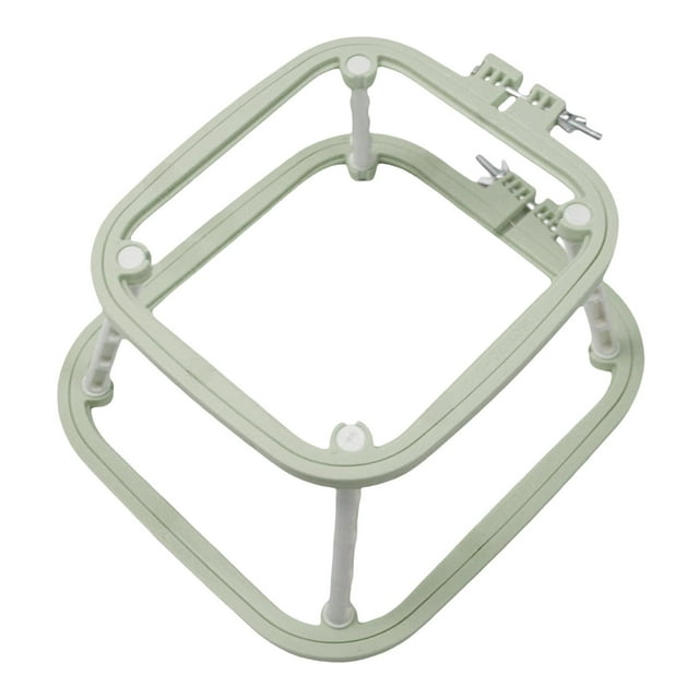 Rongfmy Desktop Embroidery Frame Cross Stitch Frame for Sewing Punch Needle Quilting Light Green