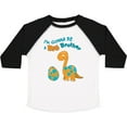 thumbnail image 3 of Inktastic I'm Gonna Be a Big Brother Dino Boys Toddler T-Shirt, 3 of 5
