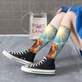 thumbnail image 3 of Lsque Sunshine Cloud Bulldog Printed Crew Socks Men's Women's LightWeight Thin Casual Calf Socks ,Knee High Socks,Cotton Socks, 3 of 9