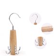 thumbnail image 3 of unbranded 4 Hooks Hanger Rack Khaki Tie Organizer with Chrome Anti Rust Rotation for Scarves, 3 of 8