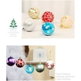 thumbnail image 7 of LINLIN 24Pcs 6cm/2.36” Christmas Tree Baubles Shatterproof Plastic Xmas Tree Decorations Christmas Balls Ornament Hanging Pendants Holiday Party Festival Decor, 7 of 7