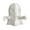 White, variant on Dserhfy Halloween Mini Ghost Cover Cap for Trailer Coupling Glow-in-The-Dark Car Trailer Hitch Ball Cover for Towing Truck RV Accessories