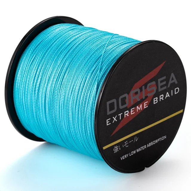 DORISEA X4 100M 6LB-100LB Extreme Braided PE Multifilament Fishing Line Wire Pesca Tackle