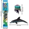 thumbnail image 5 of Cubitube Ocean by Deluxebase – 11-Piece Sea Life Figurines & Play Accessories with Storage Tube, 5 of 8