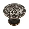thumbnail image 2 of Knobware C5178 Vintage American Knob 1.37 in. Diameter Midieval Venetian Bronze, 2 of 2
