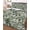 Green, variant on Grey Tropical Leaves Full Size Down Alternative Comforter, Lightweight Comforter Quilt Bedding Set with Pillow Shams Summer Palm Trees Botanical All Seasons Bed Comforter Duvet Insert 78"x90"