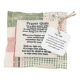 thumbnail image 2 of 2X Pocket Prayer Quilt Individually Hand-Sewn Colorful Cozy Symbolist Poetry for Family, 2 of 9