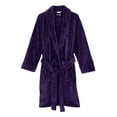 thumbnail image 1 of TowelSelections Women's Robe, Plush Fleece Short Spa Bathrobe, 1 of 1