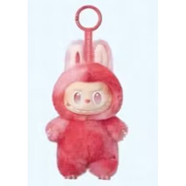 Labubu tiene un asiento y macarrón, mochila de muñeca con cara de vinilo, colgante decorado para caja ciega sorpresa, regalos misteriosos para niñas, caja ciega