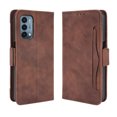 thumbnail image 1 of Case for OnePlus Nord N200 5G Cover Adjustable Detachable Card Holder Magnetic closure Leather Wallet Case - Brown, 1 of 5