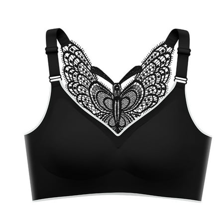

Byte Legend For Female Bra Summer Thin Section Butterfly Ice Silk Underwear