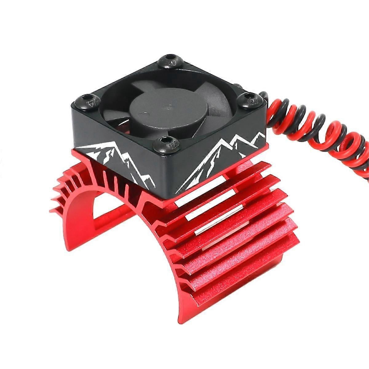 540 550 3650 3660 3674 Motor Heatsink Cooling Fan RC Car Radiator Fan ...