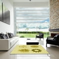 thumbnail image 6 of Ahgly Company Indoor Rectangle Patterned Orange Gold Area Rugs, 5' x 7', 6 of 6