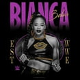 thumbnail image 2 of Mens WWE Gold Bianca Belair Long Sleeve Shirt, 2 of 4