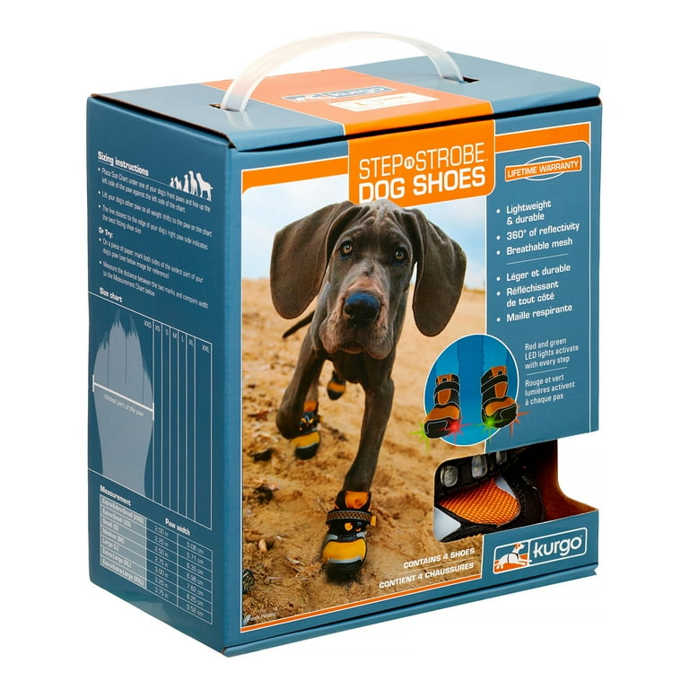Kurgo step n strobe dog shoes 2025