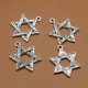 thumbnail image 2 of 20pcs Hexagram Necklace Pendants Alloy DIY Charms Jewelry Making Accessory for Earrings Crafts (Antique Silver), 2 of 3