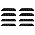 thumbnail image 1 of Style 3 Almohadilla antideslizante para alfombra, cinta de agarre para alfombra, almohadilla adhesiva lavable y reutilizable, 8 Uds., 1 of 5