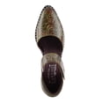 thumbnail image 3 of Spring Step L'Artiste Jazzberry Women's Handpainted Leather Western Shoe – Low Heel Shoes with Hook and Loop Closure – Stylish Walking Feminine Casual Footwear, 3 of 9