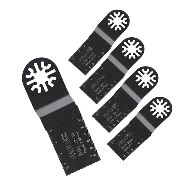 Hoja de oscilante multiherramienta Sunnimix 5 piezas para Fein