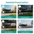 thumbnail image 5 of VENTOPYR 29' x 20' Outdoor Heavy Duty Metal Carport with Galvanized Steel Roof for Car, Boat, Truck, 5 of 6