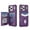 Purple, variant on for iPhone 17 Pro Wallet Case with RFID Blocking Card Holder,Premium PU Leather Back Flip Kickstand Drop Protective Shockproof Rugged Cover Case Women Men For iPhone 17 Pro,Purple