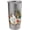 Brushed Steel, variant on Grinh Sleigh Stainless Steel Insulated Tumbler