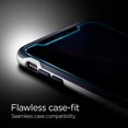 thumbnail image 4 of Spigen Protecteur d'Écran en Verre Trempé [Kit d'Installation] Conçu pour iPhone XR [Lot de 2] - Noir Intimité, 4 of 5