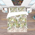 thumbnail image 3 of Designart 'Texture Watercolor Abstract Pattern' Bohemian & Eclectic Duvet Cover Set, 3 of 4