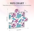 thumbnail image 4 of Wukai Hawaiian Style Print Elegant Acrylic Gift Decorations Perfect for Weddings, Birthdays, Anniversaries, and Home Decor, 4 of 6