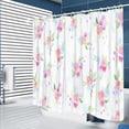 thumbnail image 6 of Floral 72x72 Inch Bathroom Shower Curtain Bathroom Decors Bathroom Decorations Accessories Set, 6 of 9