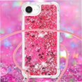 thumbnail image 2 of Funda FOXDOCK para iPhone 16e con Cuerda Ajustable, Brillo Líquido, Protección Antigolpes y Lente – Ideal para Regalo, 2 of 6
