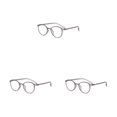 thumbnail image 3 of Qarigey Gafas de lectura Gafas de lectura Moda Colgante Elegante Montura progresiva de larga duración Lupa Gris transparente Type1 NO1, 3 of 6