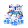 thumbnail image 1 of Patines Dobles para Principiantes Talla S con Todas Las Ruedas Iluminadas, 1 of 1