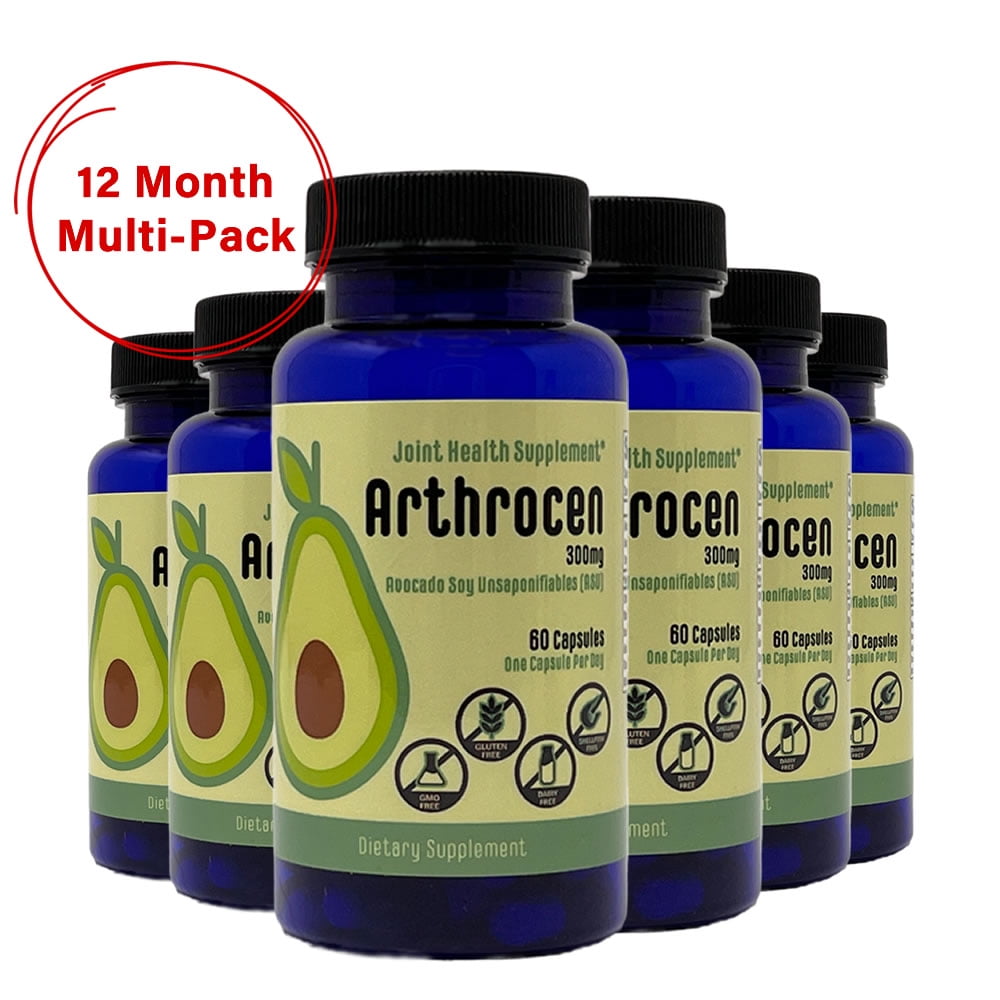 Arthrocen Joint Health Supplement, 300Mg Avocado Soy Unsaponifiable, 60